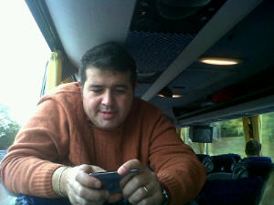 Il Sindaco di Carpi in Pullman verso la manifestazione