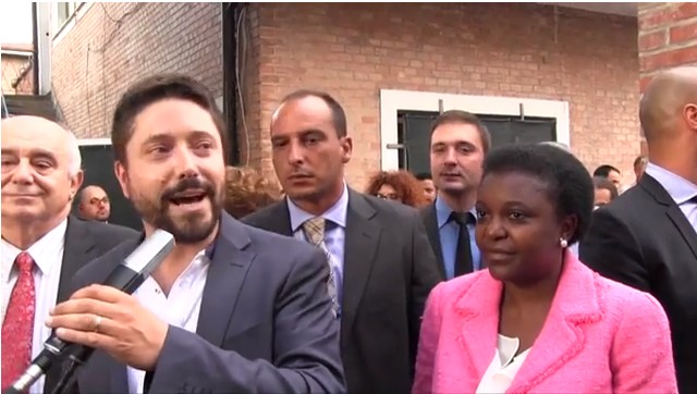 Video: A tutta festa! Si parte col ministro Cécile&nbsp;Kyenge