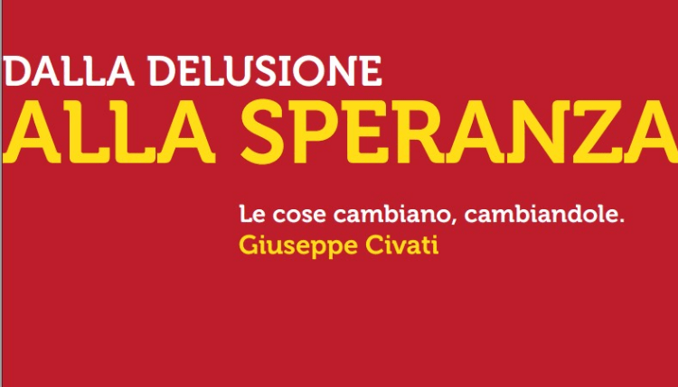DALLA DELUSIONE ALLA&nbsp;SPERANZA
