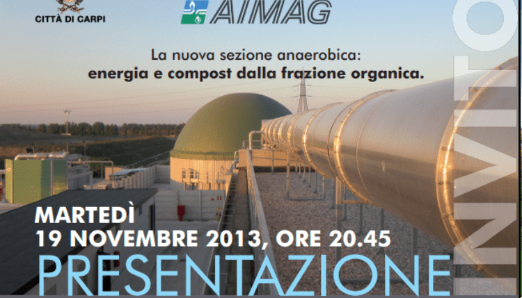 Assemblea a Fossoli per la presentazione della linea anaerobica nell’impianto di&nbsp;Compostaggio