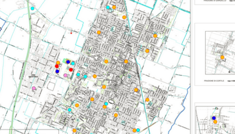 Aree di emergenza della Protezione Civile – la&nbsp;Planimetria