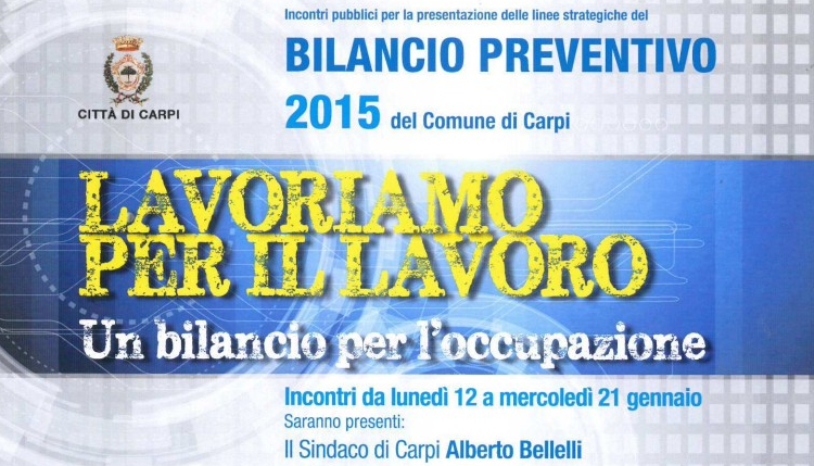 Bilancio Comune di&nbsp;Carpi