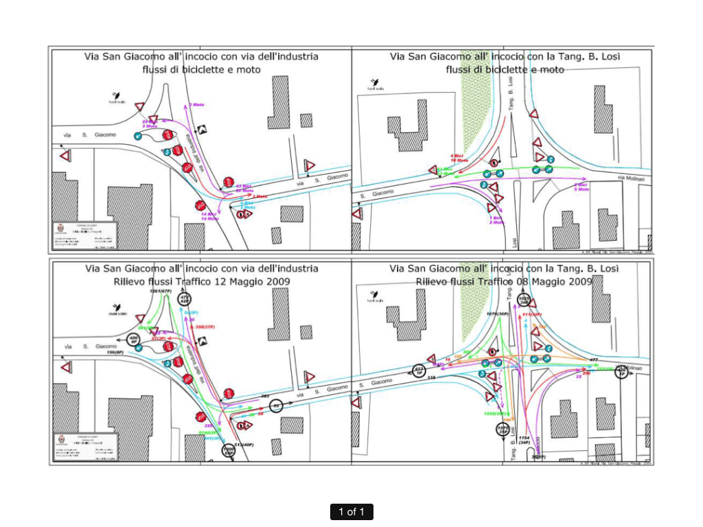 La mia riposta su Via San&nbsp;Giacomo.
